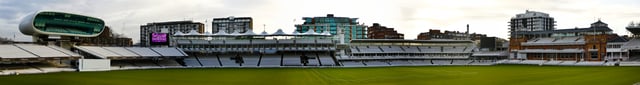 Panoramic view of Lord's Cricket Ground
