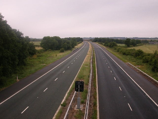 The M45 motorway, originally called the Dunchurch Link, was one of the first motorways built in the UK, and is now one of the quietest