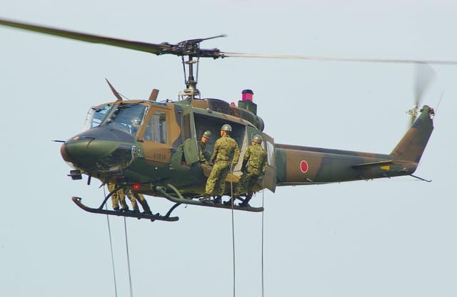JGSDF UH-1J in Okadama STA, 2007