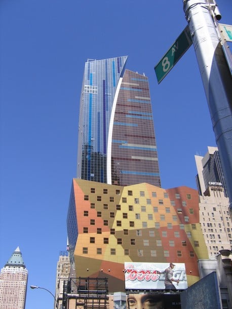 Looking north on 8th Avenue from 42nd Street