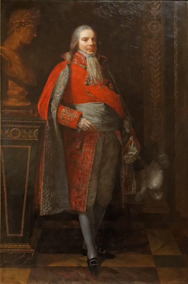 Portrait of Talleyrand as Grand Chamberlain of France by Pierre-Paul Prud'hon, 1807