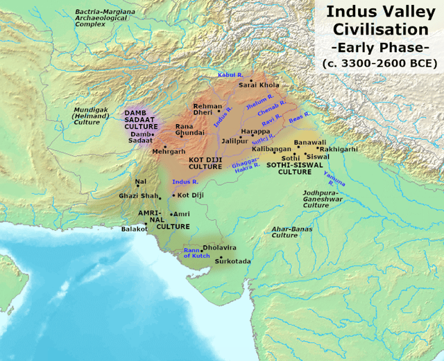 Early Harappan Period, c. 3300–2600 BCE
