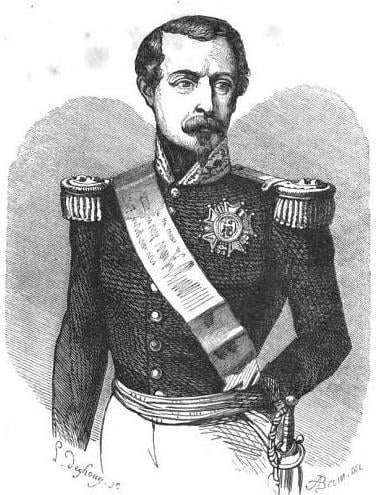 The Prince-President in 1852, after the coup d'état