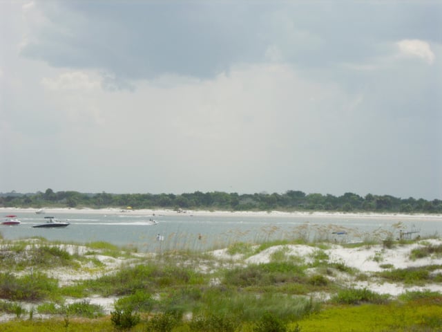 Matanzas Inlet, Florida, where the survivors were killed