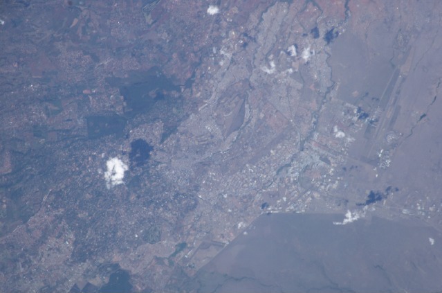 Satellite View of Nairobi