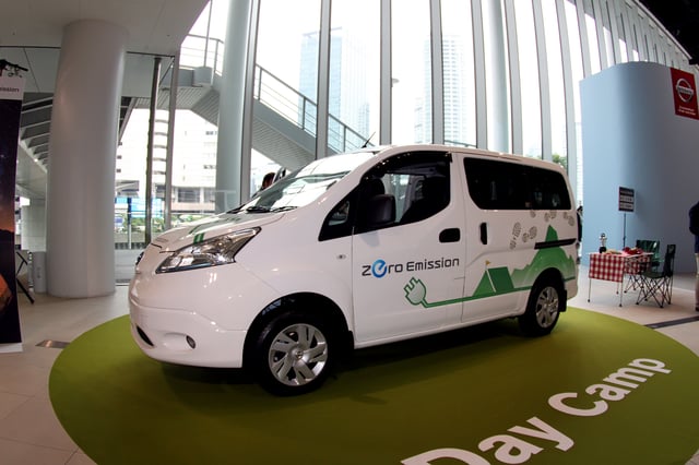 Nissan e-NV200 all-electric commercial van