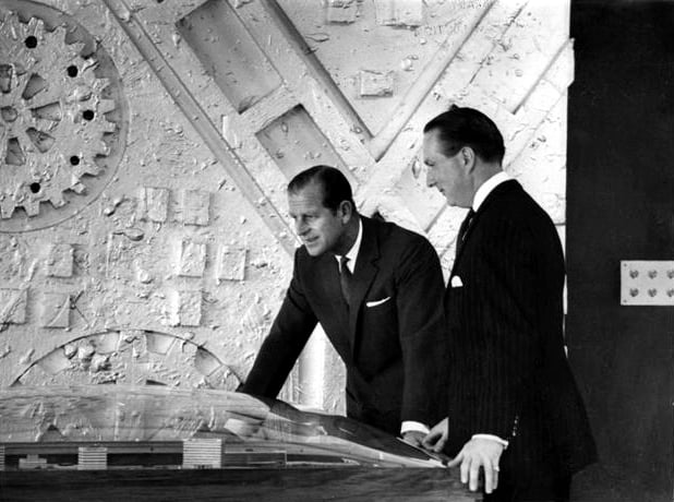 Visiting Salford University in 1967