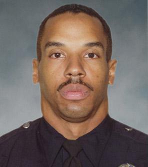 Randal Simmons, the first LAPD SWAT officer to be killed in the line of duty, on February 7, 2008