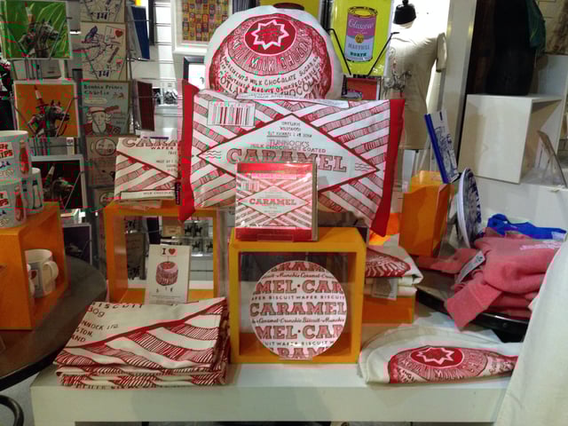 Gifts and art works inspired by Tunnock's distinctive design