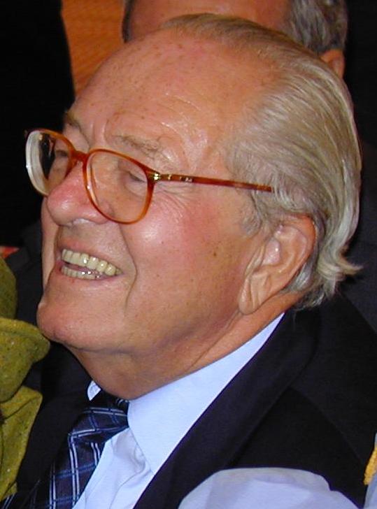 Jean-Marie Le Pen (2001), the long-time leader of the FN