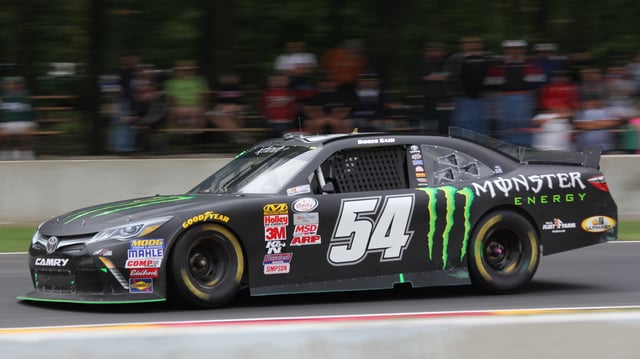 The Monster Energy-sponsored No. 54 car, driven by Boris Said, in 2015