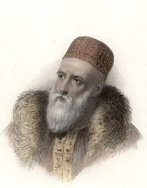Ali Pasha Tepelena was one of the most powerful autonomous Ottoman Albanian rulers and governed over the Pashalik of Yanina.