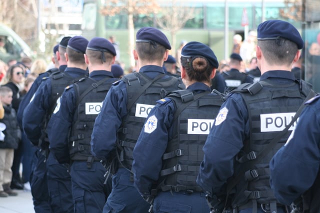 The Kosovan Police (Policia e Kosovës) is the main law enforcement agency in Kosovo.