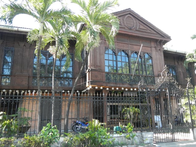 The Bahay Ugnayan, a Spanish colonial house now used as an office.