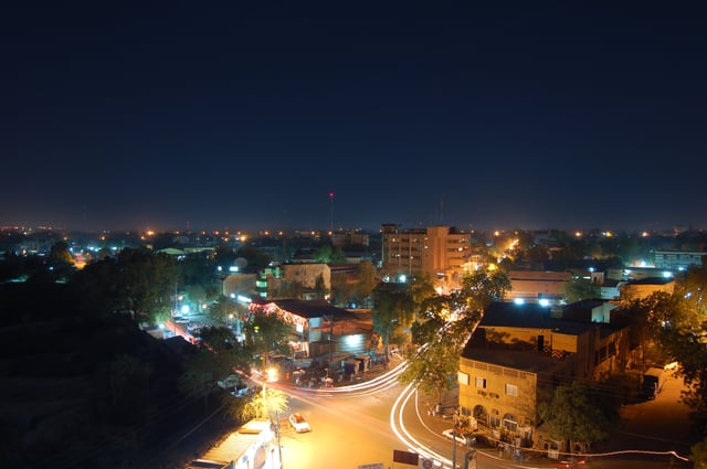 Niamey, Niger's capital and economic hub.