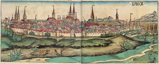 Lübeck in 1493