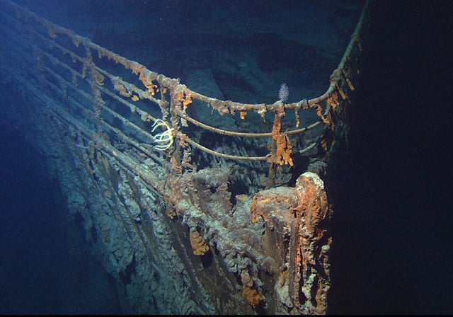Wreck of the Titanic, June 2004