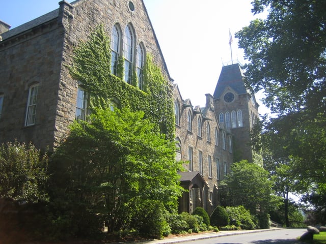 Boynton Hall, 1868, designed by Worcester architect Stephen Earle, Worcester Polytechnic Institute