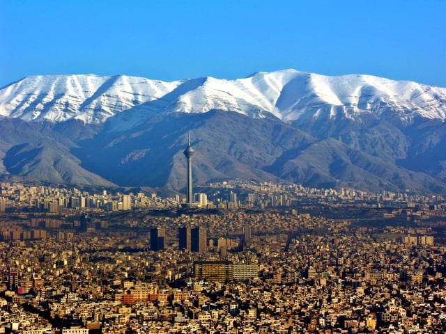 Tehran is the economic center of Iran, hosting 45% of the country's industries.