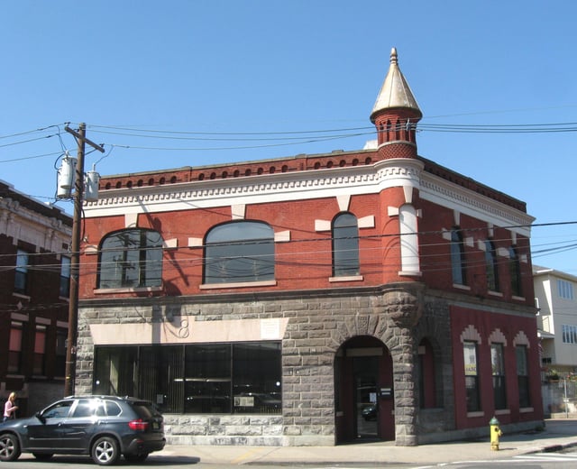 Former Engine 8 firehouse in the Ironbound neighborhood