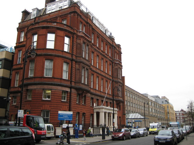 Part of Great Ormond Street Hospital in London, United Kingdom, which was the first pediatric hospital in the English-speaking world.