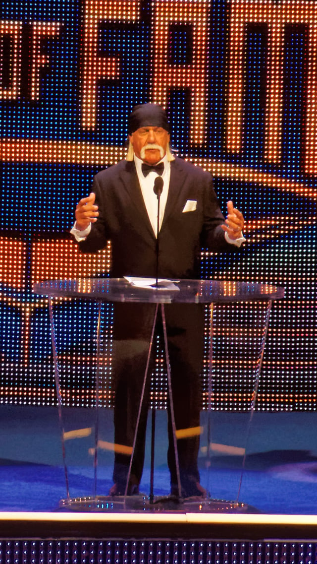 Hogan was inducted into the WWE Hall of Fame in 2005