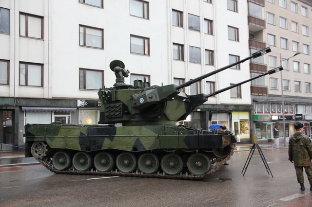 Leopard 2 Marksman of the Finnish Army