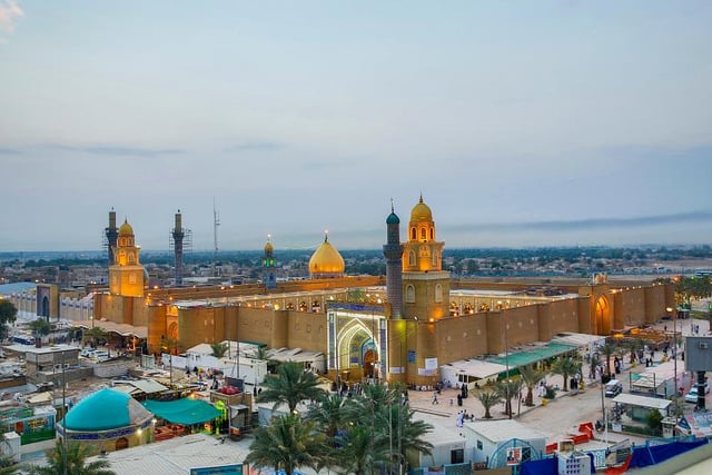 The Great Mosque of Kufa, where Ali was fatally attacked