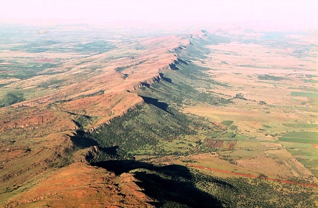 The City is surrounded by the Magaliesberg range