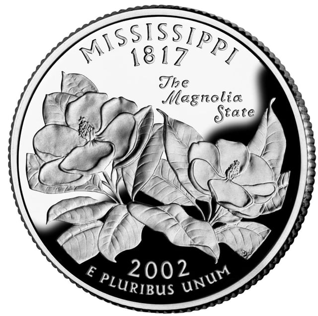 A Mississippi U.S. quarter