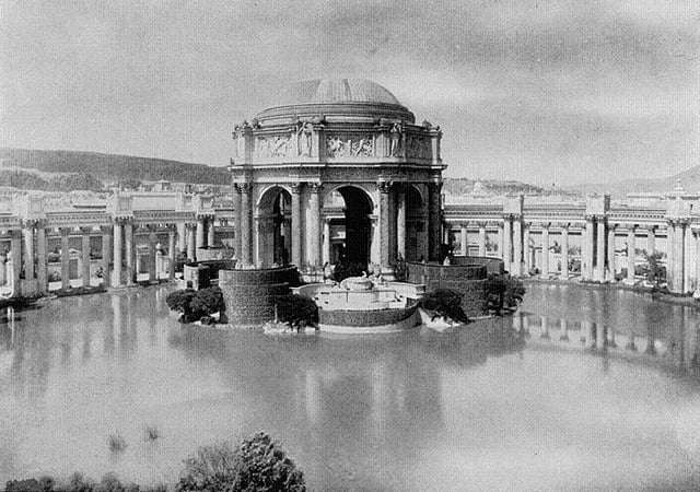 The Palace of Fine Arts at the 1915 Panama-Pacific Exposition
