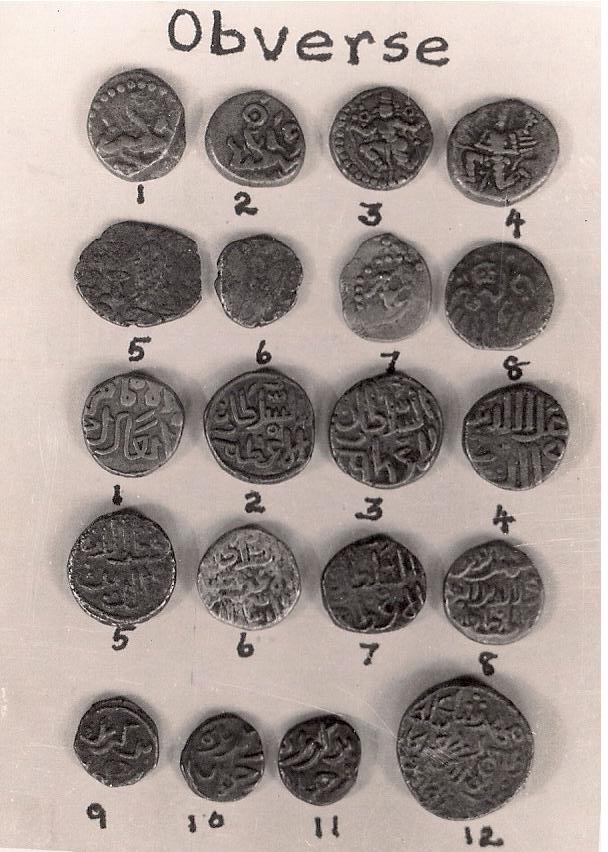Coins used by the Muslim rulers and Pandiya rulers in Ervadi and Ramanathapuram provinces