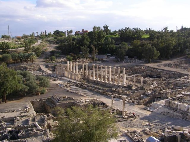Ancient ruins of Beit She'an