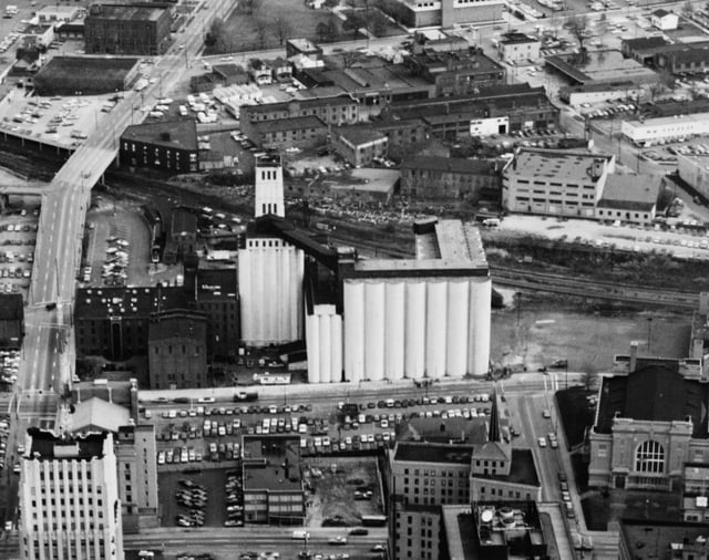 Quaker Square as it appeared in 1979