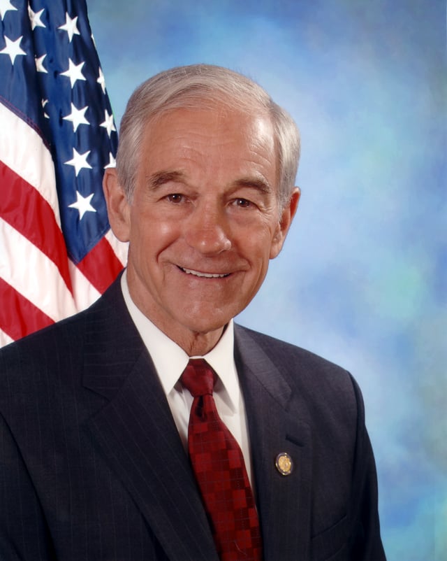 Ron Paul, United States Representative from Texas (1997–2013)