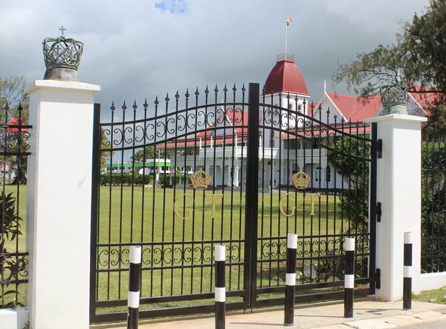 The Royal palace of Tonga