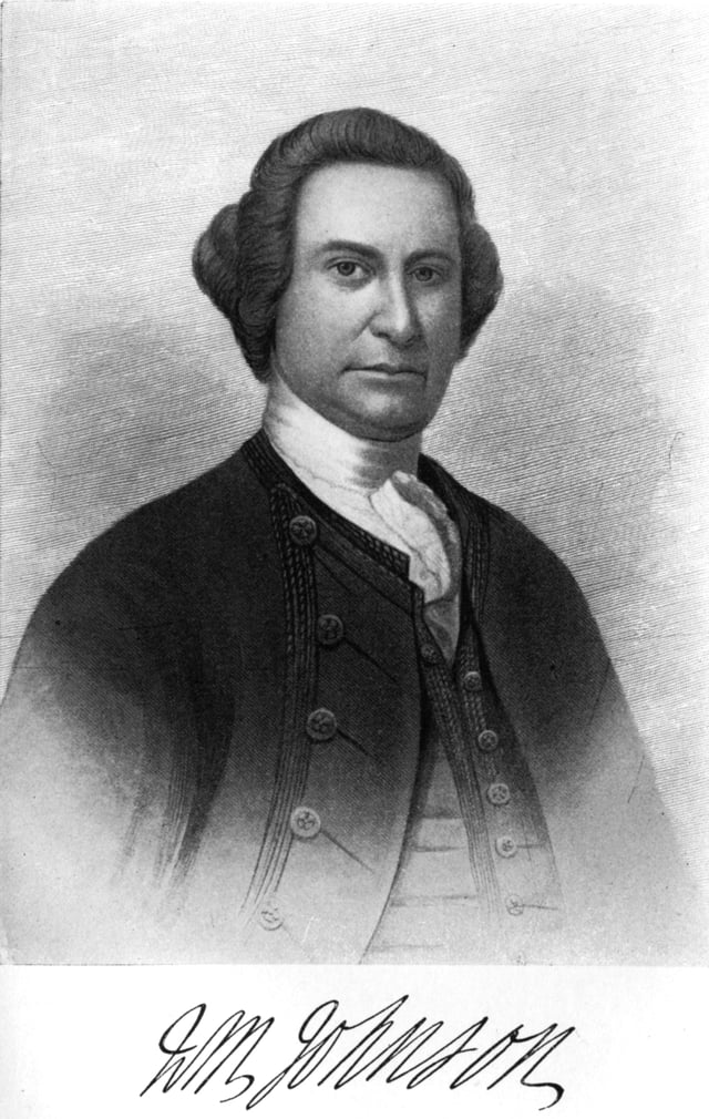 Sir William Johnson, 1st Baronet of New York.