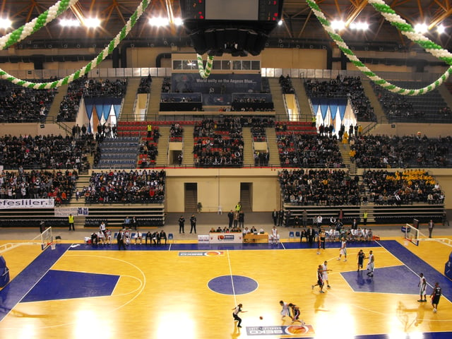 Karşıyaka Arena (top)Halkapınar Sports Hall (bottom)