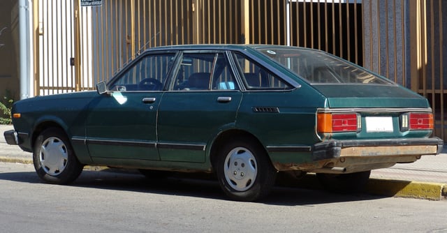 Datsun 160J in the short-lived five-door liftback bodystyle
