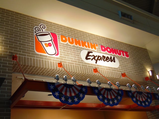 The Dunkin' Donuts Express located in Midway International Airport.