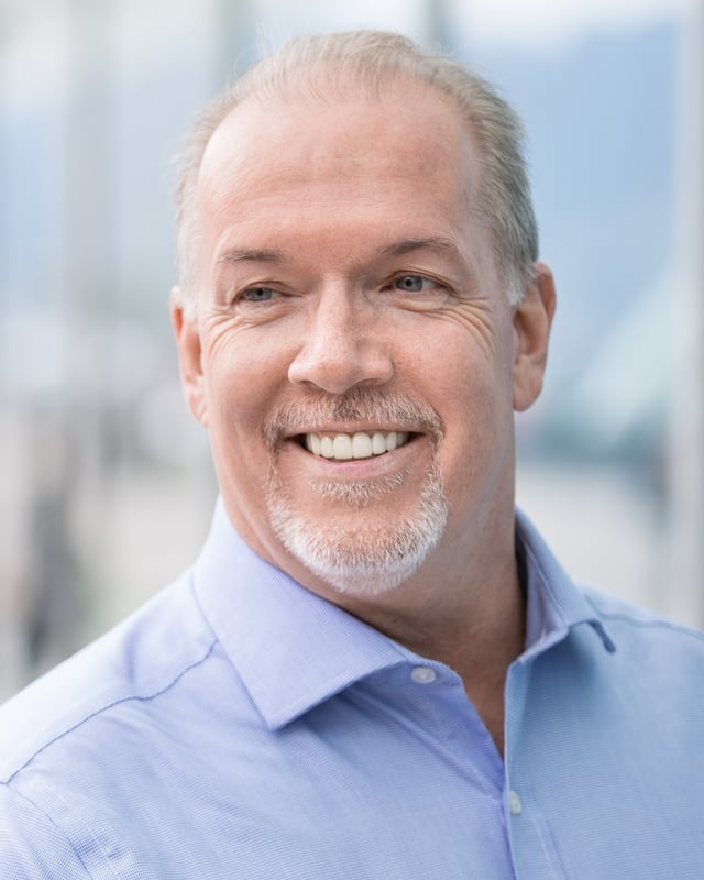 John Horgan has been premier of British Columbia since 2017.