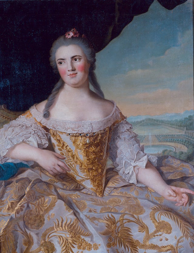 Louise Élisabeth by Jean-Marc Nattier, c. 1754.