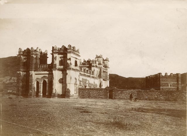 Atse Yohannes IV's grand castle.