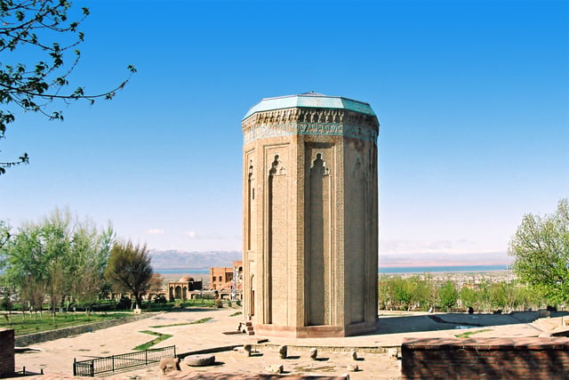 Momine Khatun Mausoleum in Nakhchivan built in the 12th century