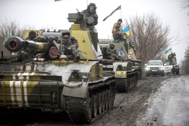 OSCE SMM monitoring the movement of heavy weaponry in eastern Ukraine, 4 March 2015
