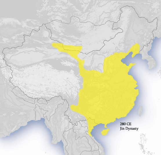 Western Jin Dynasty, c. 280 AD