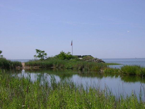 The restored Black Rock Fort