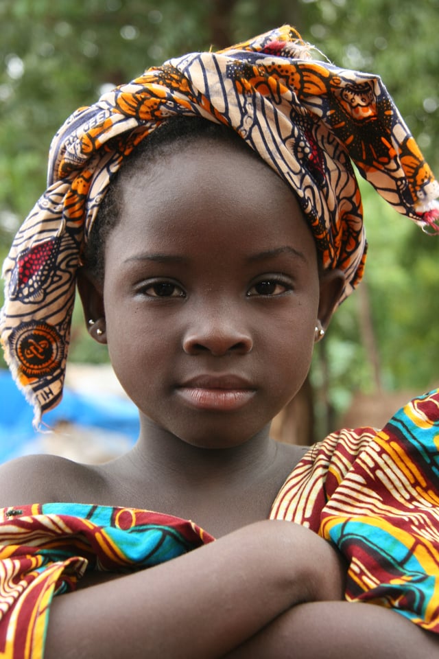 A Bozo girl in Bamako