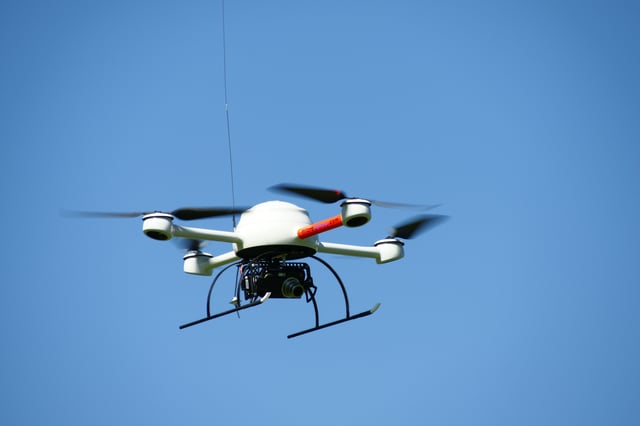 Quadcopter, a popular remote-controlled toy