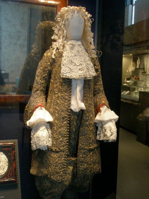 Wedding suit of James II, 1673